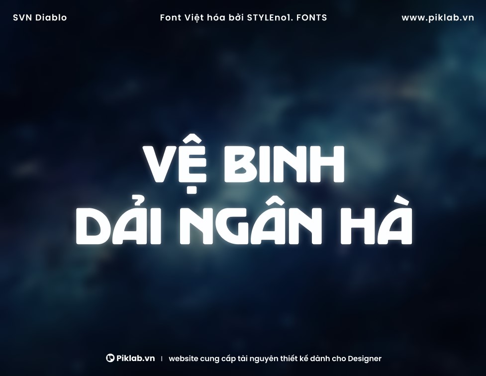 Font Việt hóa SVN Diablo